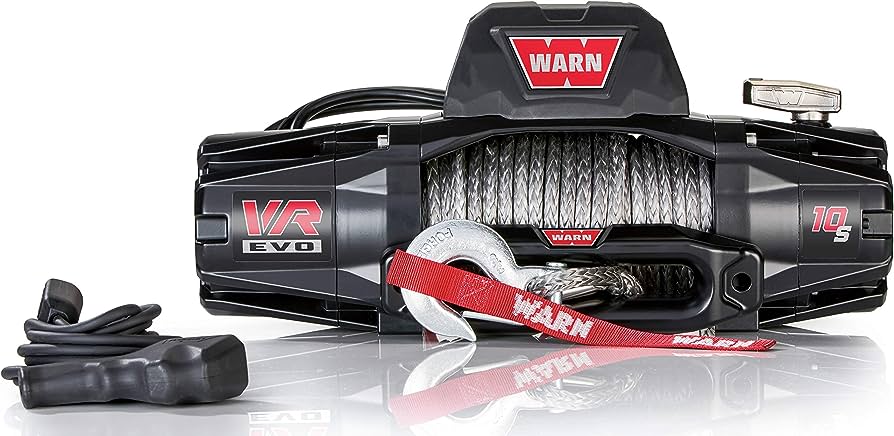 Warn VR EVO 10-S Winch with Synthetic Rope – Main Line Overland