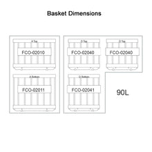 Load image into Gallery viewer, National Luna 90L Legacy Smart QC Fridge/Freezer Dual Compartment