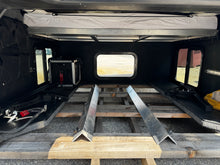 Load image into Gallery viewer, Customer Classifieds: Used 2023 5' PROJECT M Four Wheel Camper Truck Bed Topper for Mid-Size Trucks