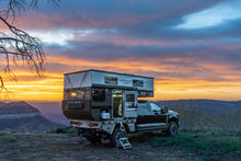 Load image into Gallery viewer, Coming in December: 2025 HAWK+ Flatbed Four Wheel Camper for Full-Size Trucks with Standard Bed Length