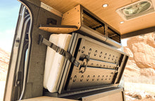 Load image into Gallery viewer, Rigwell Nomad Murphy Bed and Storage System for Mercedes Sprinter Van / Ford Transit Van / RAM ProMaster Van