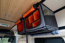 Load image into Gallery viewer, Adventure Wagon Mule Bag 2.0 Overhead Van Storage for 2007+ Mercedes Sprinter / 2015+ Ford Transit Van