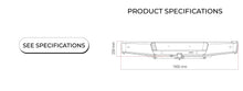 Load image into Gallery viewer, AFN 4x4 Rear Bumper with HD Tow Hitch for 2021+ Ford F-150