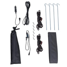 Load image into Gallery viewer, ARB Hard Case Awning with LED Light - Black Edition