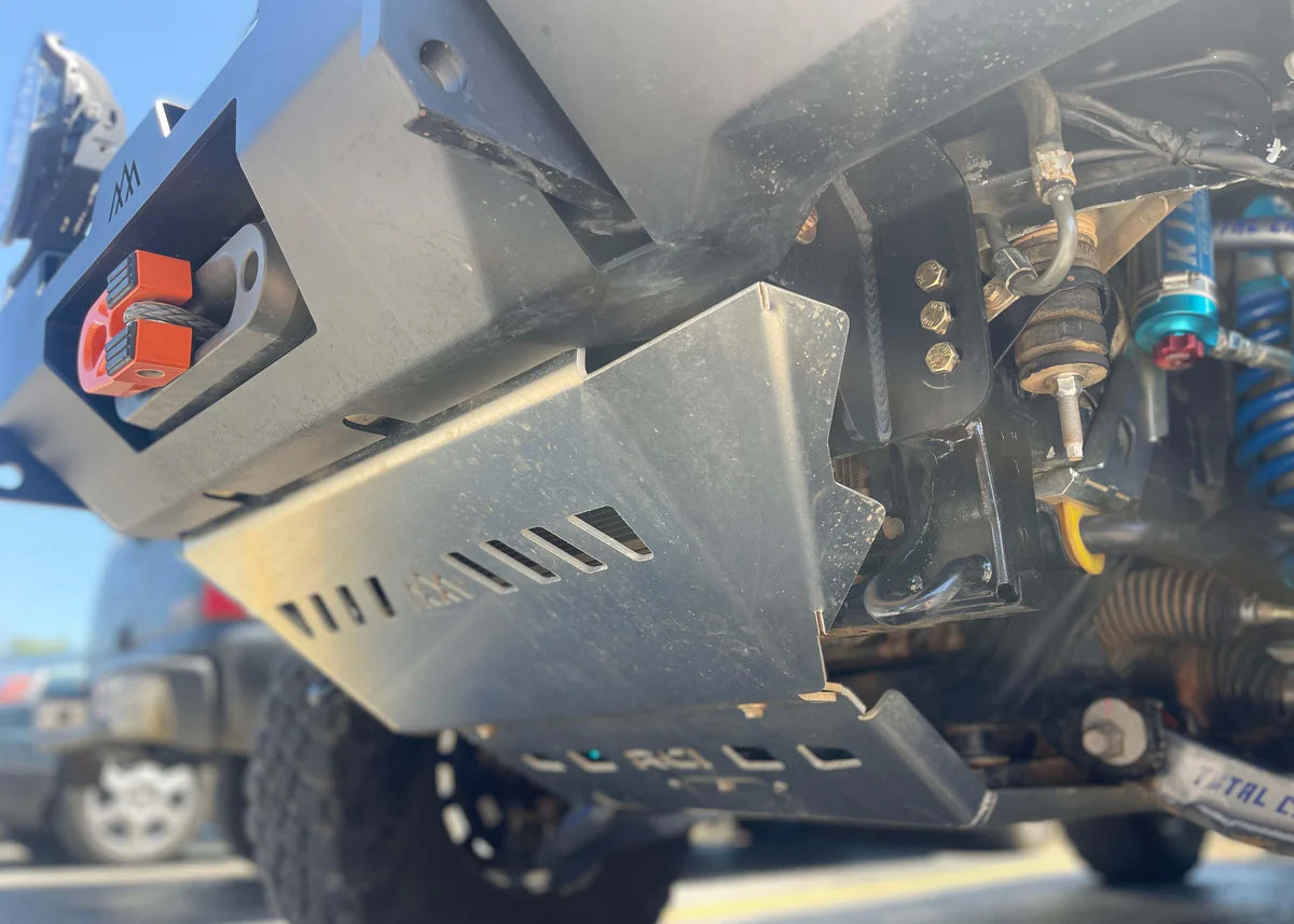 Backwoods Adventure Mods Aluminum Front Connector Skid Plate for