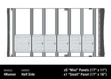 Load image into Gallery viewer, Backwoods Adventure Mods Deck Accessory Panels for DRIFTR Roof Racks