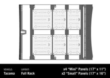 Load image into Gallery viewer, Backwoods Adventure Mods Deck Accessory Panels for DRIFTR Roof Racks