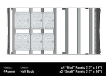 Load image into Gallery viewer, Backwoods Adventure Mods Deck Accessory Panels for DRIFTR Roof Racks