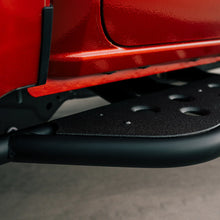 Load image into Gallery viewer, Cali Raised Step Edition Rock Sliders for 2024+ Toyota Tacoma