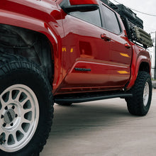 Load image into Gallery viewer, Cali Raised Step Edition Rock Sliders for 2024+ Toyota Tacoma