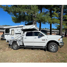 Load image into Gallery viewer, Customer Classified: Used 2018 RAM 2500 Crew Cab + 2018 HAWK Flatbed Four Wheel Camper Combo