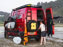 Load image into Gallery viewer, Flatline Van Co Tire Carrier RotoPax Adapter Mount