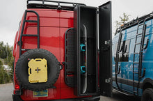 Load image into Gallery viewer, Flatline Van Co Adventure Van Ski & Snowboard Locker for FVC Rear Door Platforms
