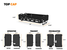 Load image into Gallery viewer, Flatline Van Co Rear Storage Box Topper