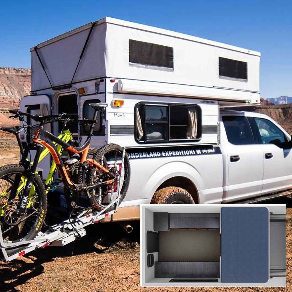 four wheel camper Coming in October: 2026 HAWK with Base Model Open Fl – Main Line Overland Food Handling Welcome to the Camping Color:Apfelgrün