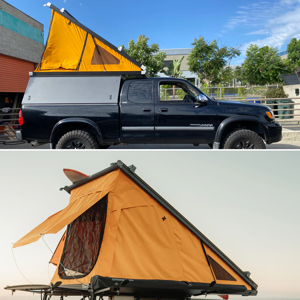 roof top tent tundra Go Fast Campers V2 MAX Camper for 2000-2006 Toyota Tundra – Main Line Overland