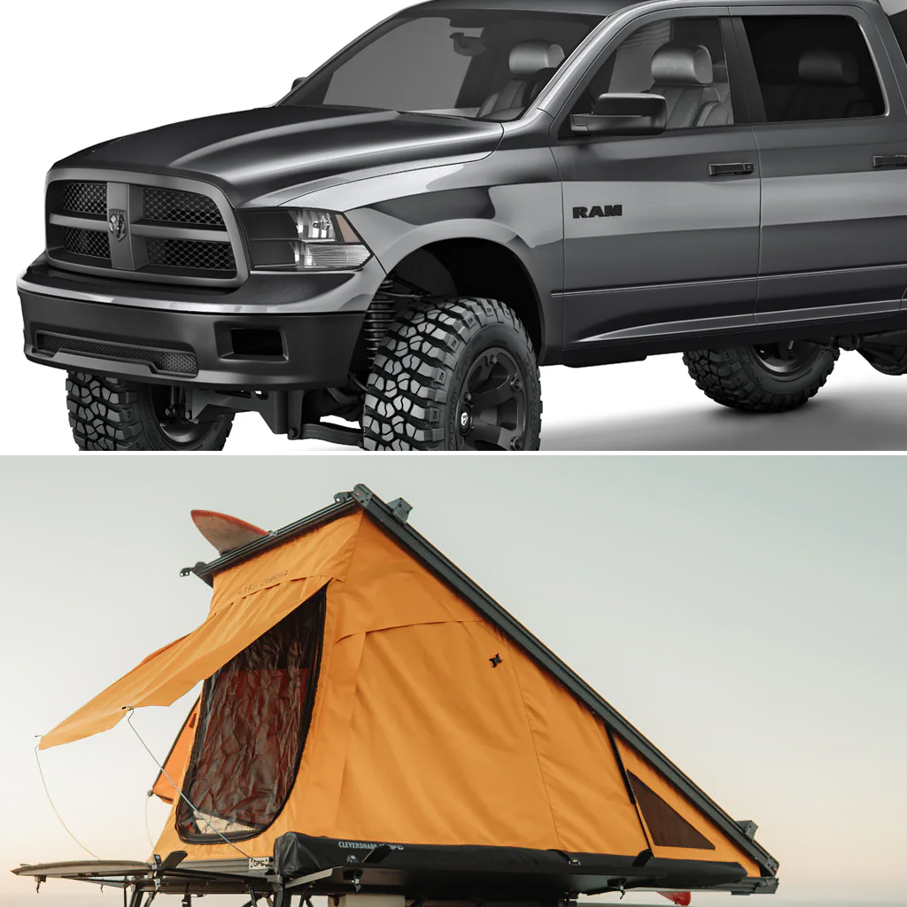 Go Fast Campers V2 MAX Camper for 2009-2024 RAM 1500 – Main Line Overland