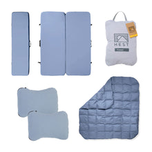 Load image into Gallery viewer, HEST Mattress Bundle for Raven / Hawk / Grandby Slide-In Four Wheel Camper with King Bed and No Front Dinette