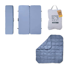 Load image into Gallery viewer, HEST Mattress Bundle for Raven / Hawk / Grandby Slide-In Four Wheel Camper with King Bed and No Front Dinette