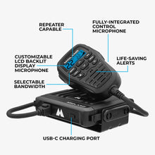 Load image into Gallery viewer, Midland MXT275VP4 15W MicroMobile GMRS Two-Way Radio Bundle