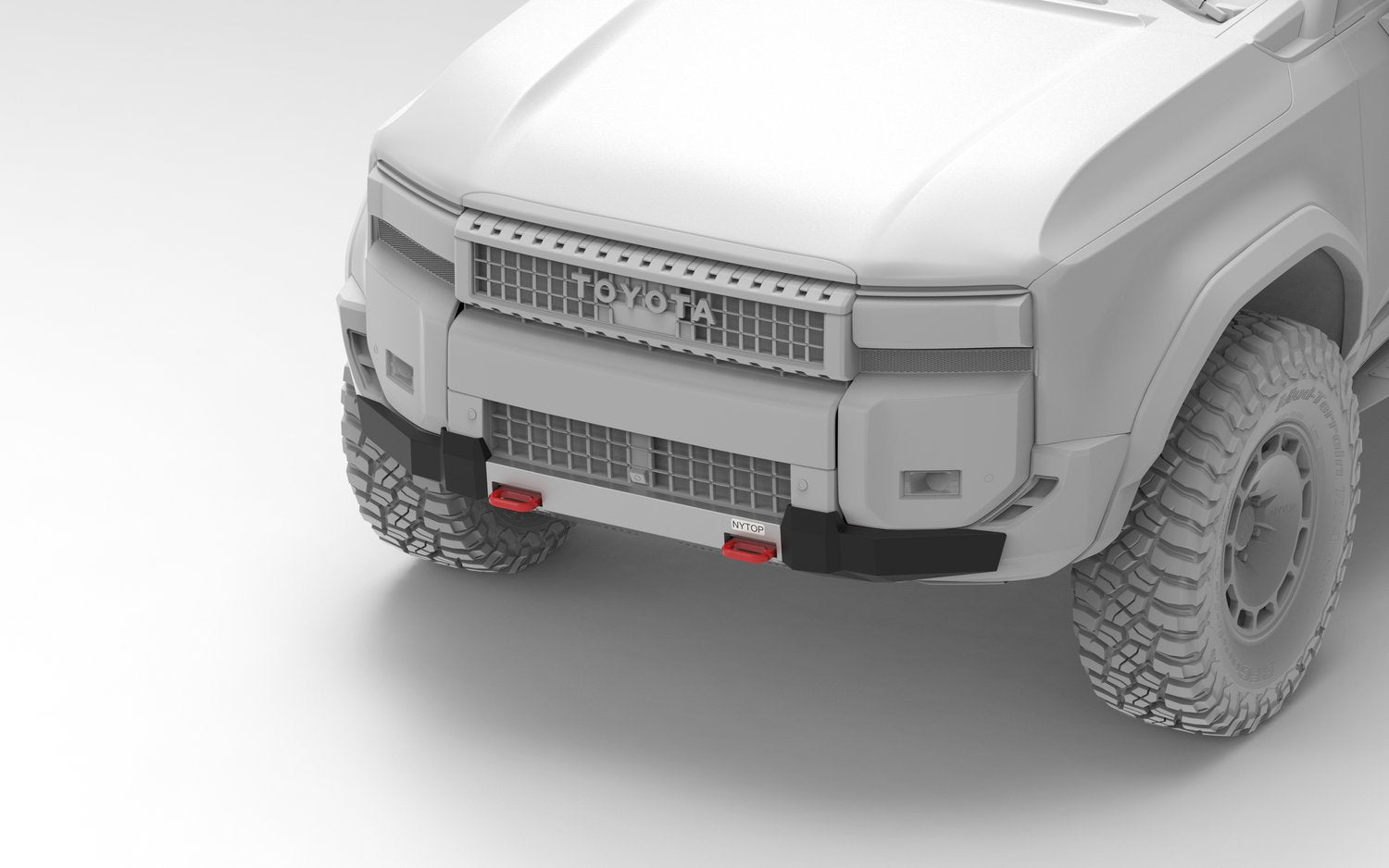 NYTOP Front Hybrid Bumper for 2024+ Toyota Land Cruiser 250 – Main