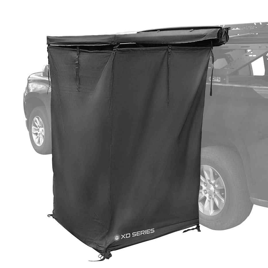 OVS XD Nomadic 90 Degree Pivot Shower Awning System – Main Line