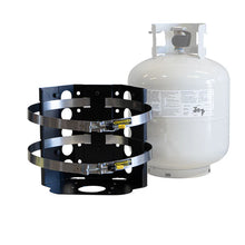 Load image into Gallery viewer, Power Tank Wrangell Marine Bracket for 20LB Steel Propane Tanks