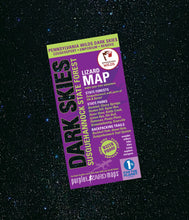Load image into Gallery viewer, PURPLE LIZARD MAPS Dark Skies / Susquehannock State Forest, Pennsylvania