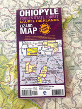 Load image into Gallery viewer, PURPLE LIZARD MAPS Ohiopyle-Laurel Highlands / Forbes State Forest, Pennsylvania