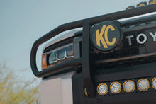 Load image into Gallery viewer, Rago Fabrication Brush Guard for Center-Mount Winch Front Bumper 2024+ Toyota Land Cruiser 250