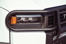 Load image into Gallery viewer, Rago Fabrication Brush Guard for Center-Mount Winch Front Bumper 2024+ Toyota Land Cruiser 250