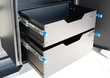 Load image into Gallery viewer, ROAMBUILT Trail Box with Optional Drawers for Van Rear Door Applications