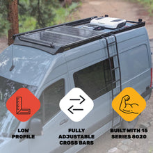Load image into Gallery viewer, UNAKA Sprinter Roof Rack for 2007+ Mercedes Sprinter Van