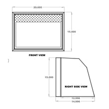 Load image into Gallery viewer, Van Wife Components 20" Microwave Cabinet for Mercedes Sprinter Van / Ford Transit Van / RAM ProMaster Van