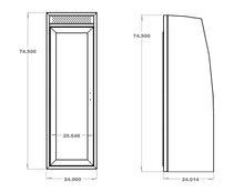 Load image into Gallery viewer, Van Wife Components 24" Shower for Mercedes Sprinter Van / Ford Transit Van / RAM ProMaster Van