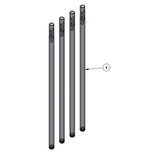 Load image into Gallery viewer, Van Wife Components Bed System Leg Kits for Table or Bench Conversions