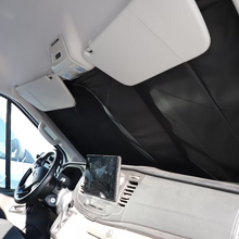 Load image into Gallery viewer, VanEssential Stealth Crew Van Window Cover Bundle for 2015+ Ford Transit Van