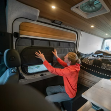 Load image into Gallery viewer, VanEssential Stealth Crew Window Cover Bundle for 2014+ RAM ProMaster Van