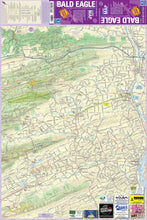 Load image into Gallery viewer, Purple Lizard Bald Eagle State Forest Lizard Map