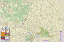 Load image into Gallery viewer, Purple Lizard Athens-Zaleski State Forest Lizard Map