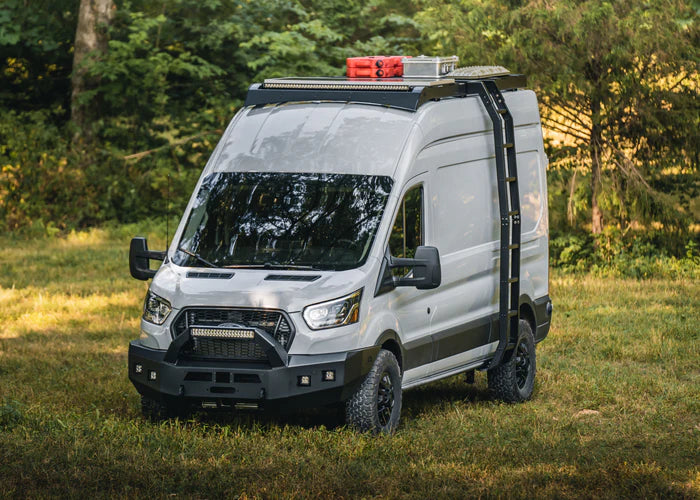 Backwoods Adventure Mods Ford Transit 2020+ Front Bumper With Bull