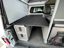 Load image into Gallery viewer, Goose Gear Camper System - Midsize Truck - Driver Side Rear Double Drawer Module