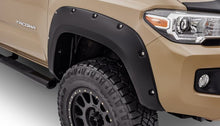 Load image into Gallery viewer, Bushwacker Black Pocket/Rivet Style Smooth 4-Piece Fender Flare Set for 2016-2020 Toyota Tacoma