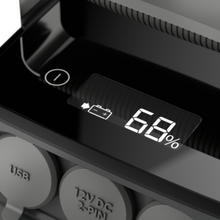 Load image into Gallery viewer, Dometic PLB40 Portable Lithium Battery & Overland Solar 130 Watt Portable Solar Panel Combo Package