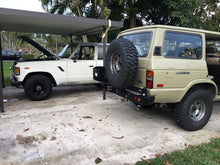 Load image into Gallery viewer, Dobinsons- Rear Bumper with Swing Outs (Toyota Land Cruiser 60 Series 9/1985+ Models)