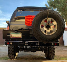 Load image into Gallery viewer, Dobinsons Rear Bumper with Swing Outs for Toyota Land Cruiser 80 Series