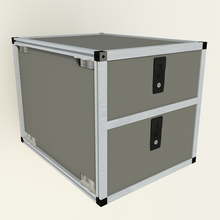 Load image into Gallery viewer, Goose Gear- Double Drawer Module (19 3/16" Wide X 28" Depth)