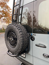 Load image into Gallery viewer, Owl Aluminum Ladder + Tire Carrier for 2019+ Mercedes Sprinter Van VS30