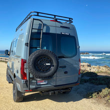 Load image into Gallery viewer, Owl Aluminum Ladder + Tire Carrier for 2019+ Mercedes Sprinter Van VS30