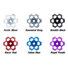 Load image into Gallery viewer, Power Tank Six Shooter Aluminum Tank Knobs